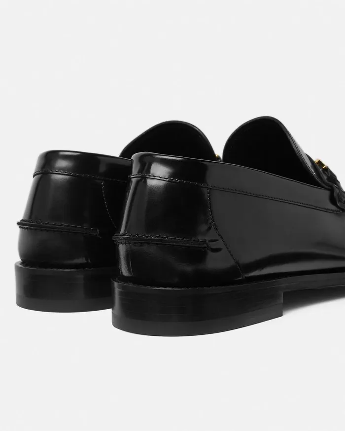 Versace Loafers and Slippers Medusa 03995 Loafers Blackgold 8211 Men Versace Loafers and Slippers Medusa 03995 Loafers Blackgold 8211 Men