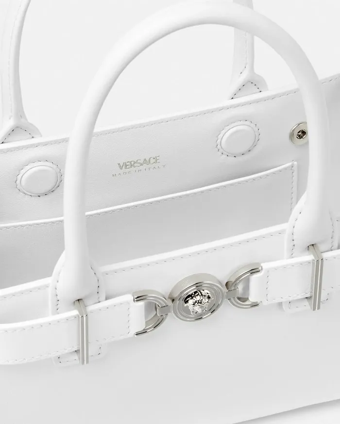 Versace Medusa 03995 Medusa 03995 Small Tote Bag White 8211 Women Versace Medusa 03995 Medusa 03995 Small Tote Bag White 8211 Women