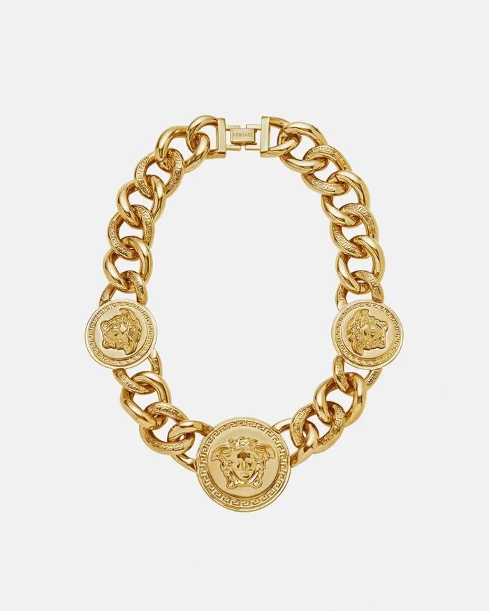Versace Necklaces Medusa Chain Necklace Gold 8211 Women
