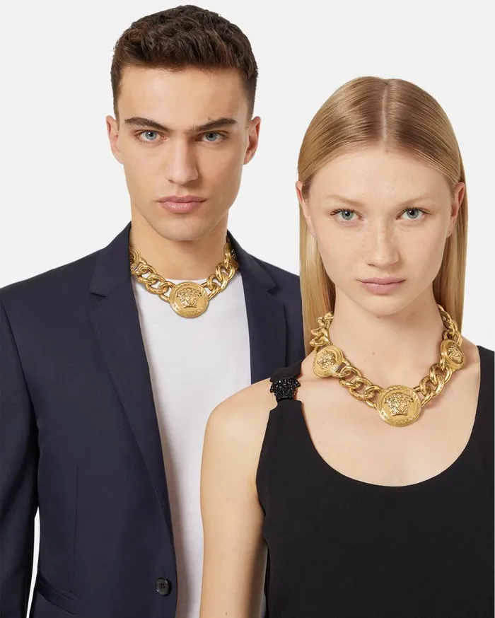 Versace Necklaces Medusa Chain Necklace Gold 8211 Women Versace Necklaces Medusa Chain Necklace Gold 8211 Women