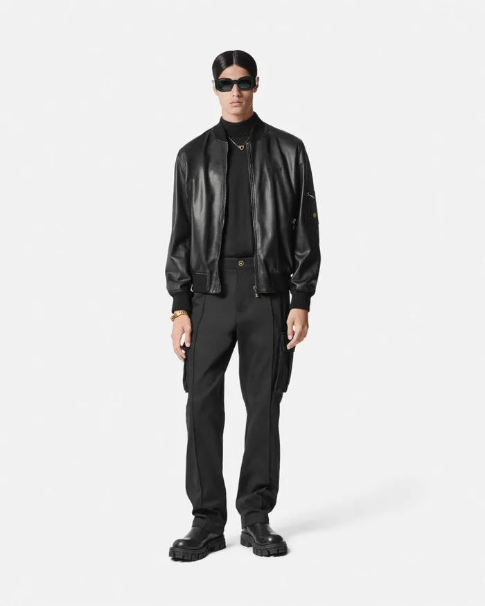 Versace Pants and Shorts Cargo Pants Black 8211 Men Versace Pants and Shorts Cargo Pants Black 8211 Men
