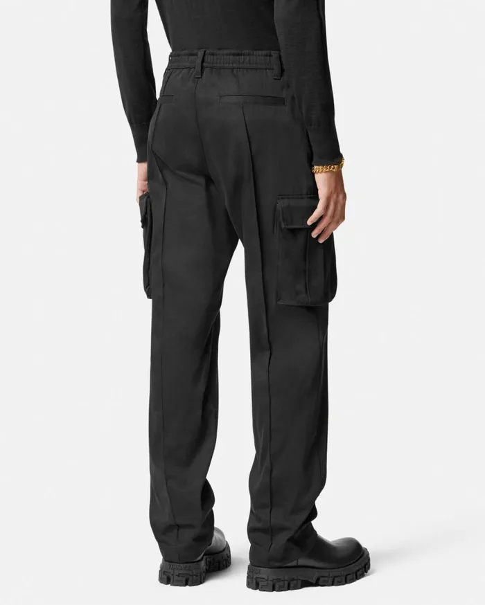 Versace Pants and Shorts Cargo Pants Black 8211 Men Versace Pants and Shorts Cargo Pants Black 8211 Men