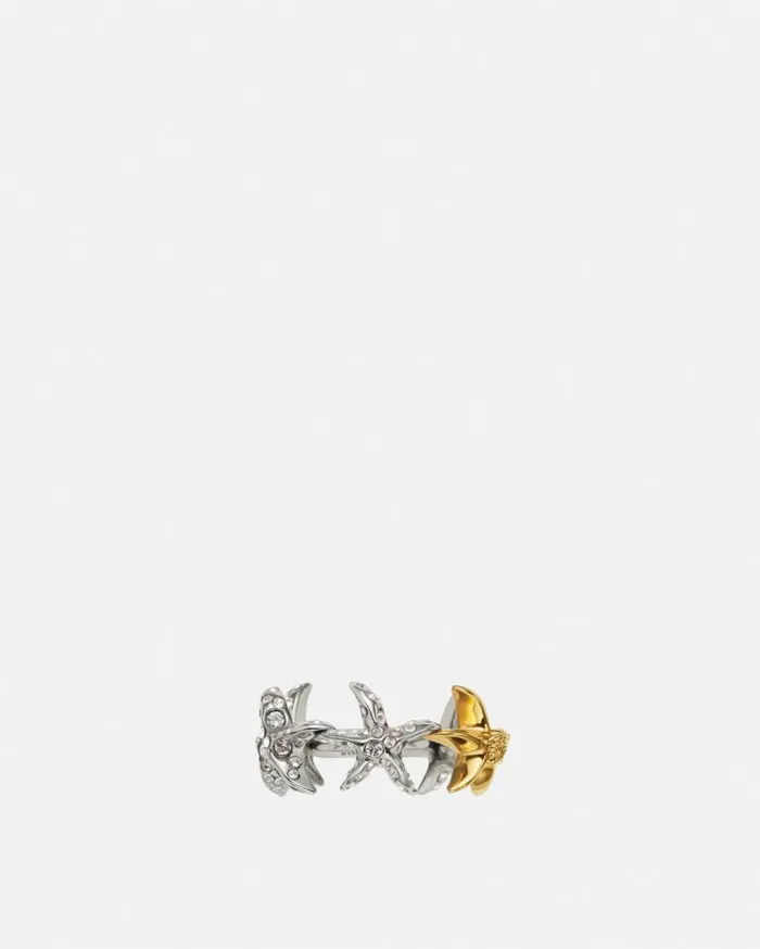 Versace Rings Barocco Sea Ring Gold 8211 MenWomen