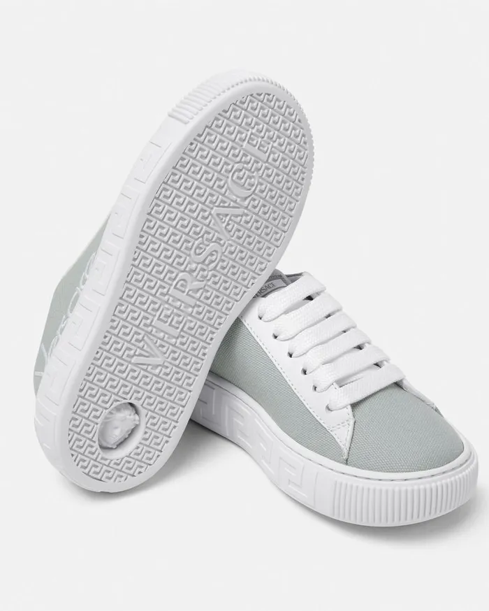 Versace Shoes 1978 ReEdition Greca Kids Sneakers Gray 8211 Children Versace Shoes 1978 ReEdition Greca Kids Sneakers Gray 8211 Children