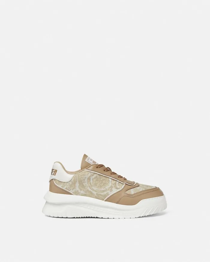 Versace Sneakers Odissea Sneakers Beigeprint 8211 Men