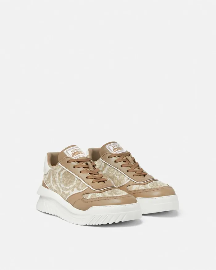 Versace Sneakers Odissea Sneakers Beigeprint 8211 Men Versace Sneakers Odissea Sneakers Beigeprint 8211 Men