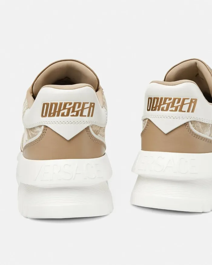 Versace Sneakers Odissea Sneakers Beigeprint 8211 Men Versace Sneakers Odissea Sneakers Beigeprint 8211 Men