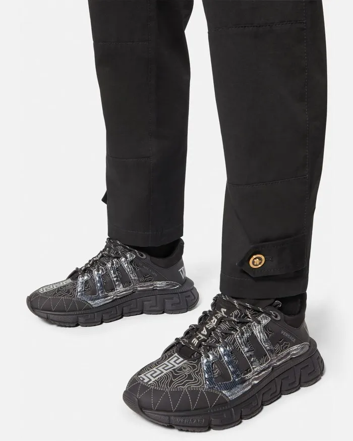 Versace Sneakers Trigreca Sneakers Black 8211 Men Versace Sneakers Trigreca Sneakers Black 8211 Men