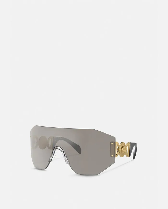 Versace Sunglasses Medusa Biggie Mask Sunglasses Havana 8211 Women