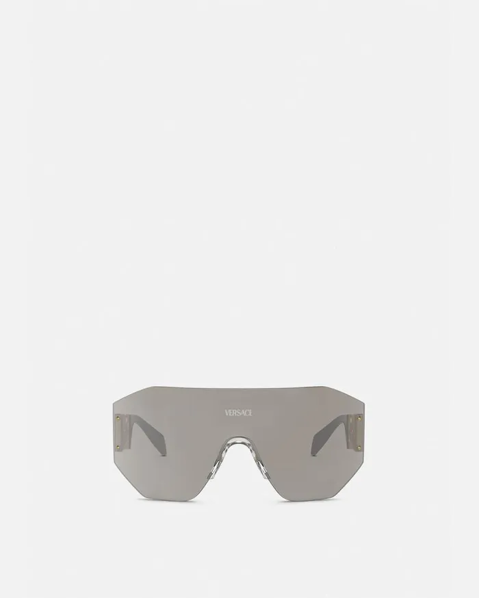 Versace Sunglasses Medusa Biggie Mask Sunglasses Havana 8211 Women Versace Sunglasses Medusa Biggie Mask Sunglasses Havana 8211 Women