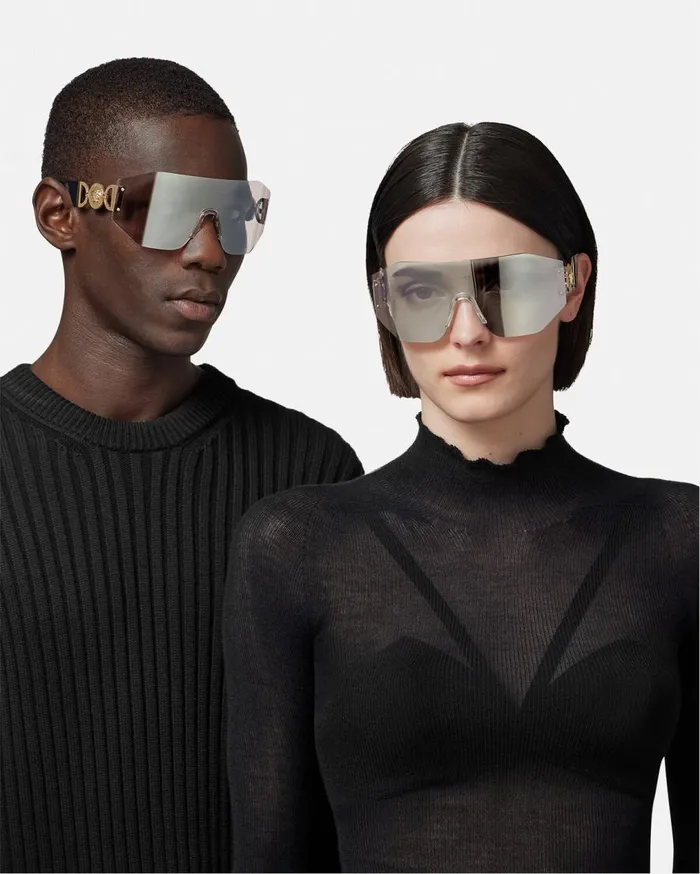 Versace Sunglasses Medusa Biggie Mask Sunglasses Havana 8211 Women Versace Sunglasses Medusa Biggie Mask Sunglasses Havana 8211 Women