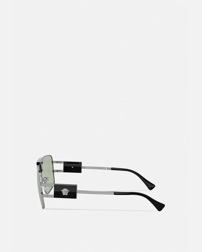 Versace Sunglasses Special Project Squared Sunglasses Havana 8211 Men Versace Sunglasses Special Project Squared Sunglasses Havana 8211 Men