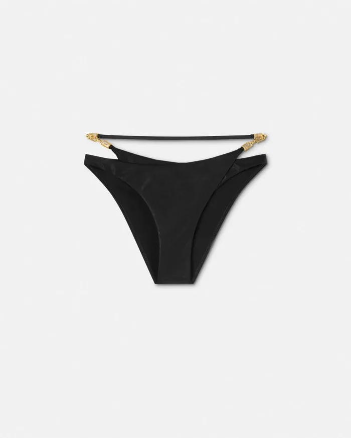 Versace Swimwear Greca Bikini Bottoms Black 8211 Women