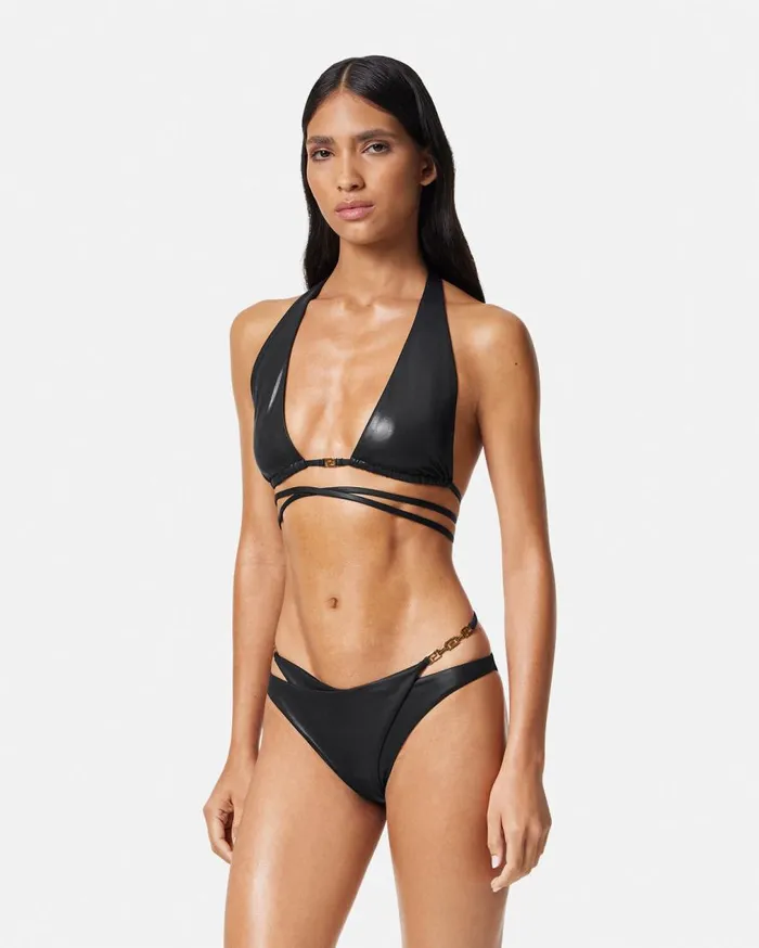 Versace Swimwear Greca Bikini Bottoms Black 8211 Women Versace Swimwear Greca Bikini Bottoms Black 8211 Women