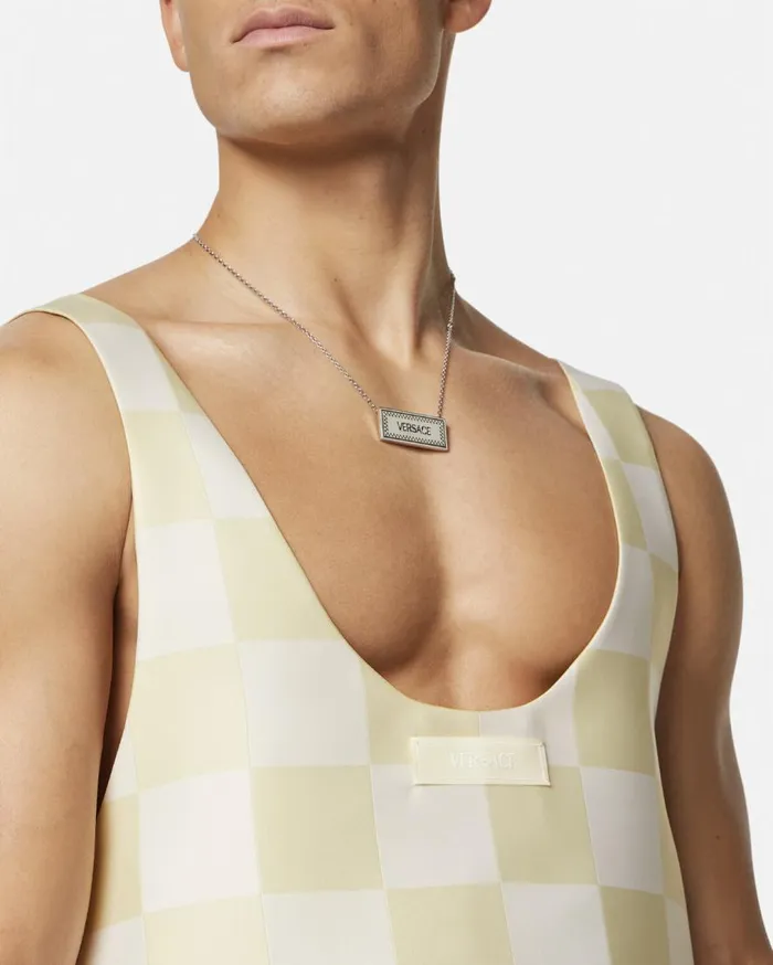 Versace TShirts and Polos Contrasto Duchesse Tank Top Beige 8211 Men Versace TShirts and Polos Contrasto Duchesse Tank Top Beige 8211 Men