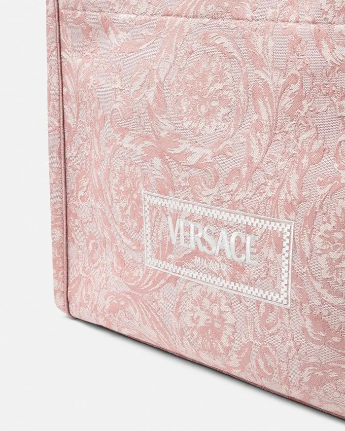 Versace Totes Barocco Athena Large Tote Bag Pinkprint 8211 Women Versace Totes Barocco Athena Large Tote Bag Pinkprint 8211 Women