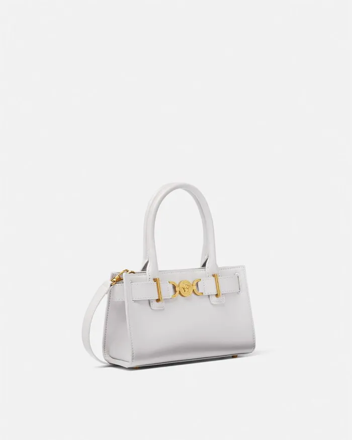 Versace Totes Medusa 03995 Small Tote Bag Gray 8211 Women Versace Totes Medusa 03995 Small Tote Bag Gray 8211 Women