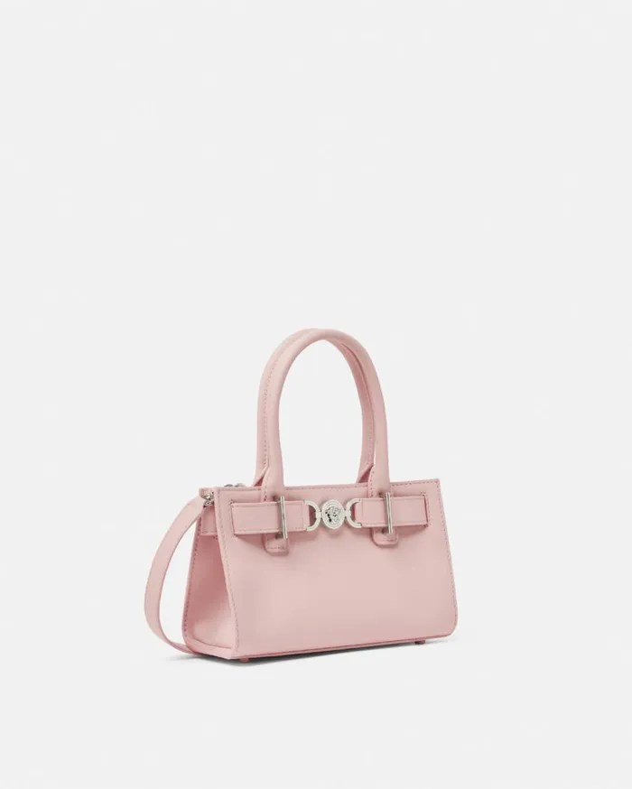 Versace Totes Medusa 03995 Small Tote Bag Light Pink 8211 Women Versace Totes Medusa 03995 Small Tote Bag Light Pink 8211 Women