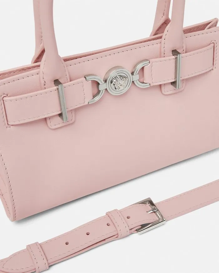 Versace Totes Medusa 03995 Small Tote Bag Light Pink 8211 Women Versace Totes Medusa 03995 Small Tote Bag Light Pink 8211 Women