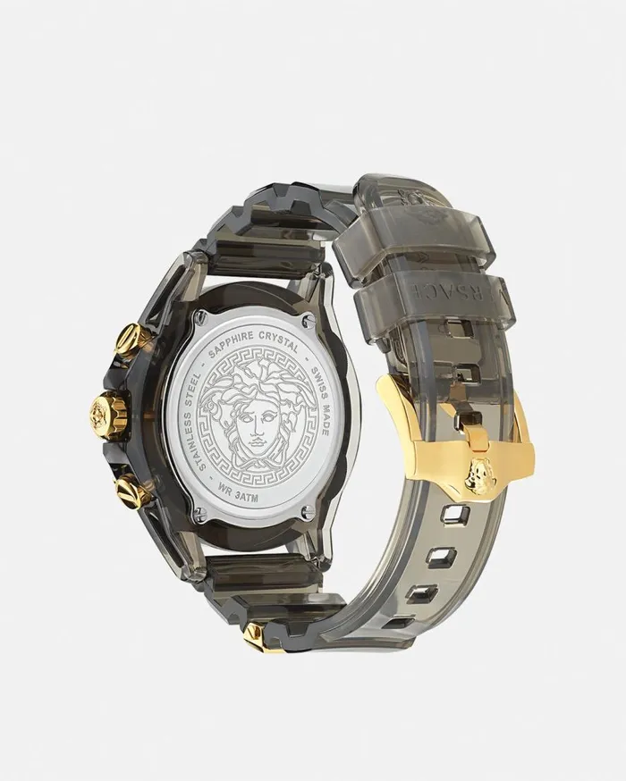 Versace Watches Icon Active Watch Black 8211 WomenMen Versace Watches Icon Active Watch Black 8211 WomenMen
