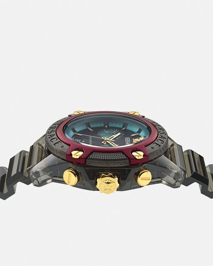 Versace Watches Icon Active Watch Black 8211 WomenMen Versace Watches Icon Active Watch Black 8211 WomenMen