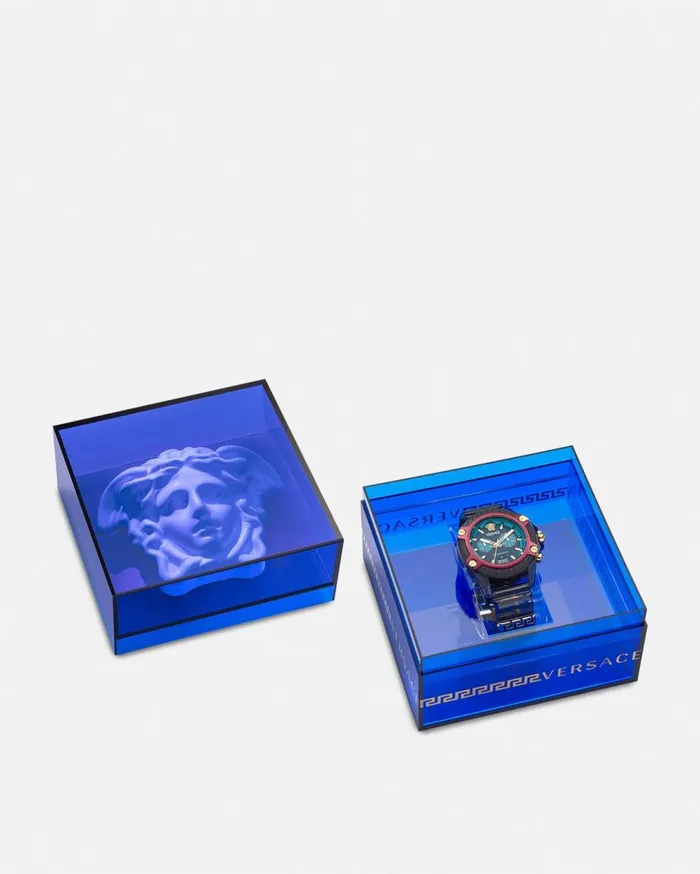 Versace Watches Icon Active Watch Black 8211 WomenMen Versace Watches Icon Active Watch Black 8211 WomenMen