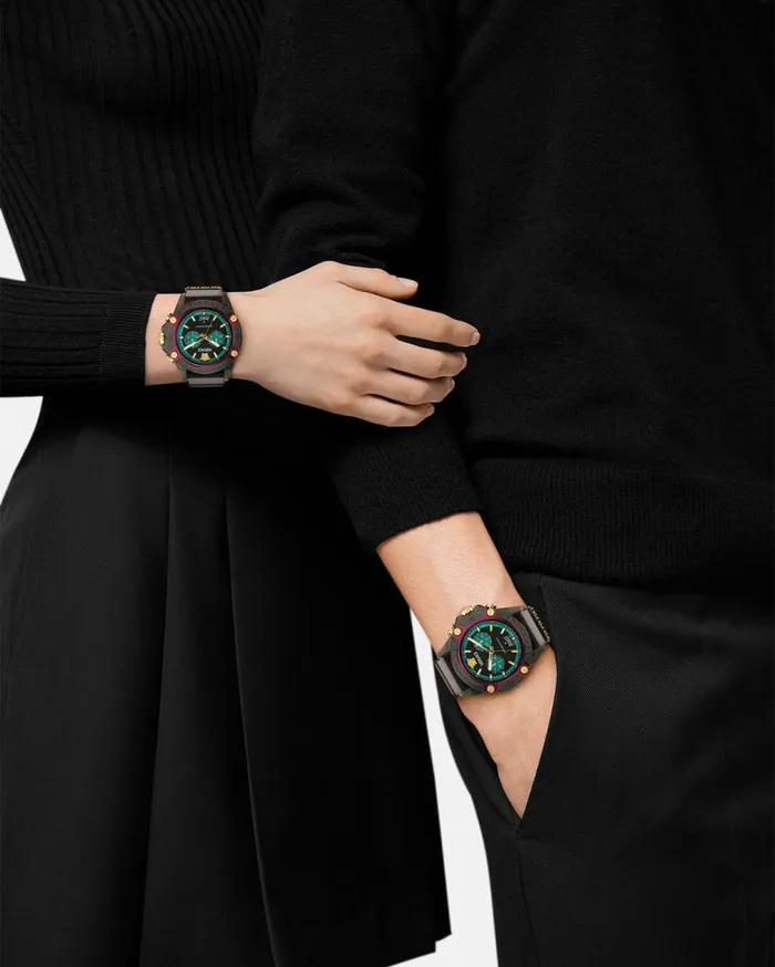 Versace Watches Icon Active Watch Black 8211 WomenMen Versace Watches Icon Active Watch Black 8211 WomenMen