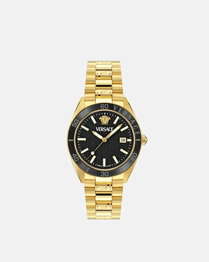 Versace Watches VDome Watch Blackgold 8211 Men