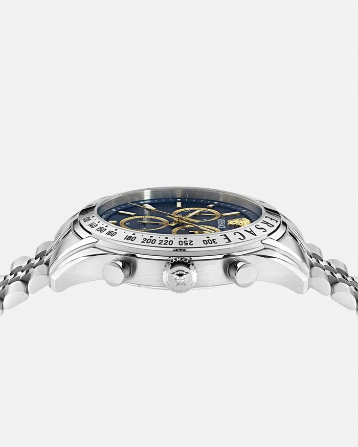 Versace Watches Versace Chrono Master Watch Bluesilver 8211 Men Versace Watches Versace Chrono Master Watch Bluesilver 8211 Men
