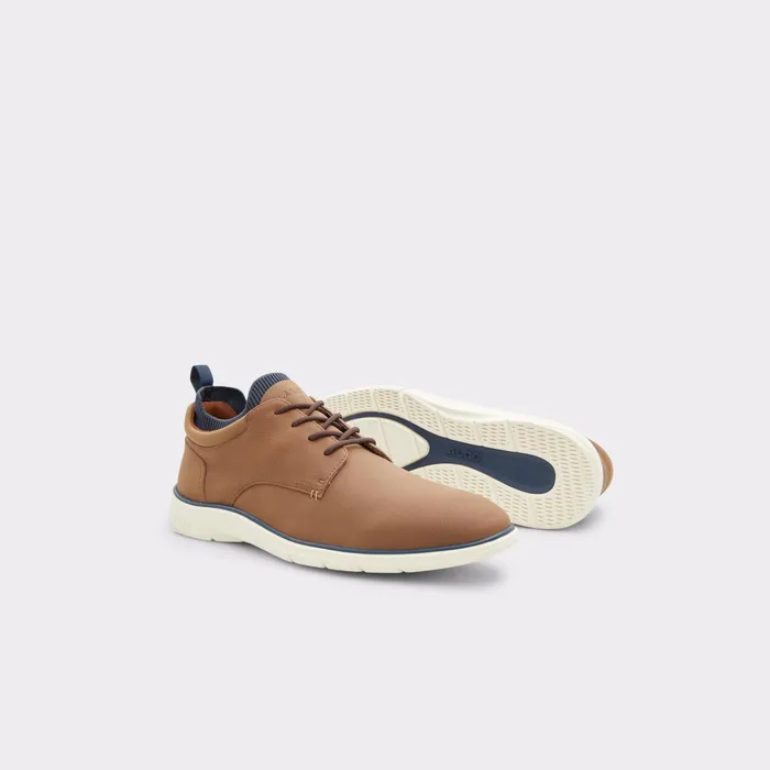 Walbi Light Brown Men ALDO Oxfords and Laceups
