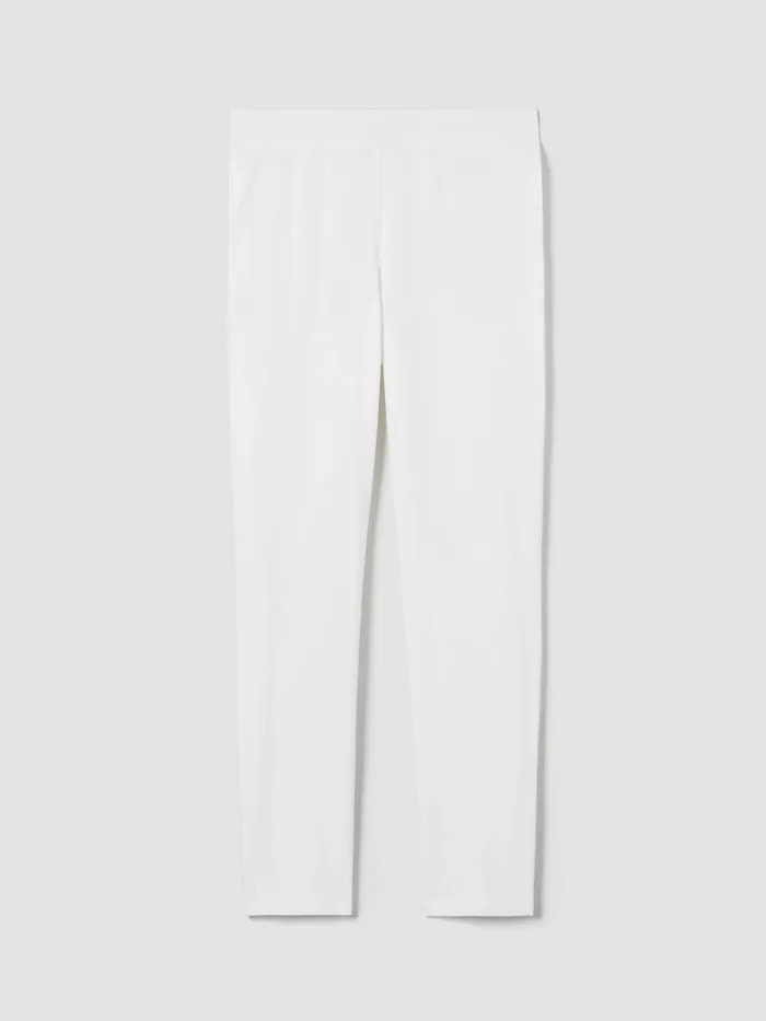Washable Stretch Crepe Pant White Women Eileen Fisher Sweaters and Cardigans