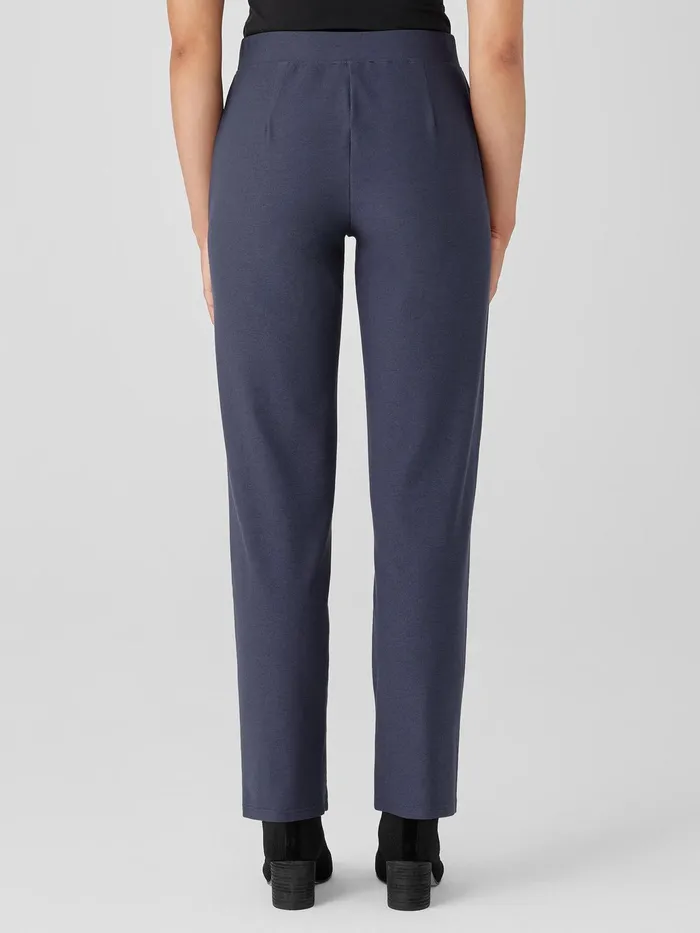 Washable Stretch Crepe Straight Pant Ocean Women Eileen Fisher Pants Shorts and Jumpsuits