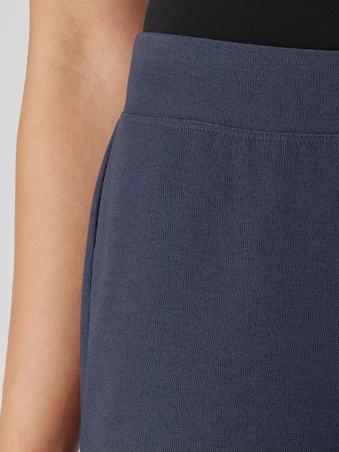 Washable Stretch Crepe Straight Pant Ocean Women Eileen Fisher Pants Shorts and Jumpsuits
