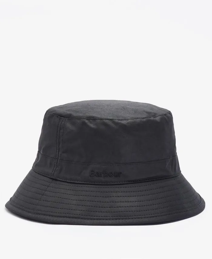 Wax Sports Hat Black Men Barbour Hats