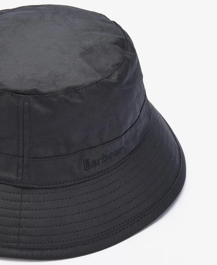 Wax Sports Hat Black Men Barbour Hats
