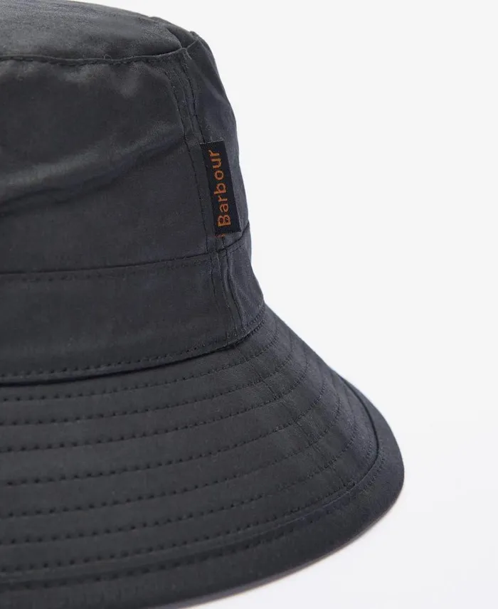 Wax Sports Hat Black Men Barbour Hats