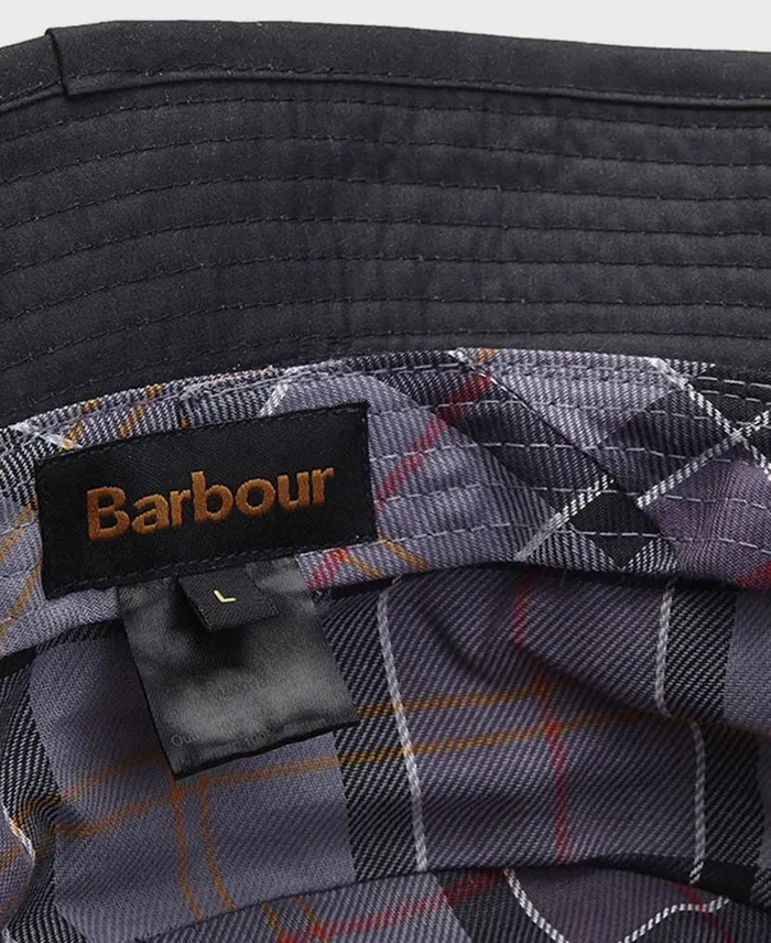 Wax Sports Hat Black Men Barbour Hats