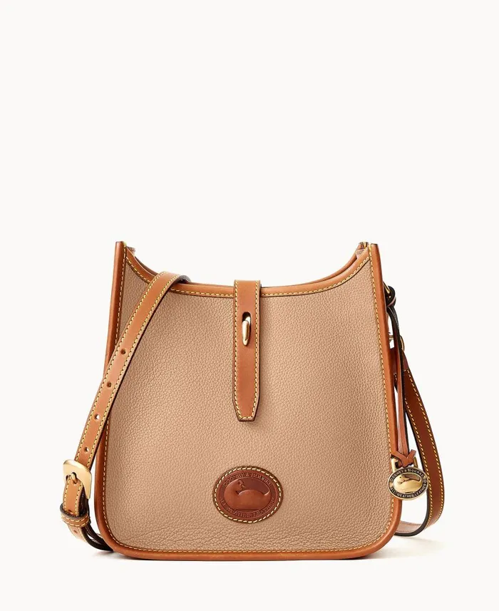 Woman All Weather Leather 30 Crossbody 22 Taupe Dooney and Bourke Crossbodies
