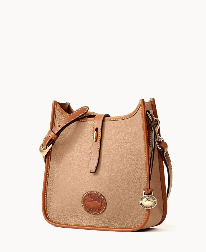Woman All Weather Leather 30 Crossbody 22 Taupe Dooney and Bourke Crossbodies Woman All Weather Leather 30 Crossbody 22 Taupe Dooney and Bourke Crossbodies