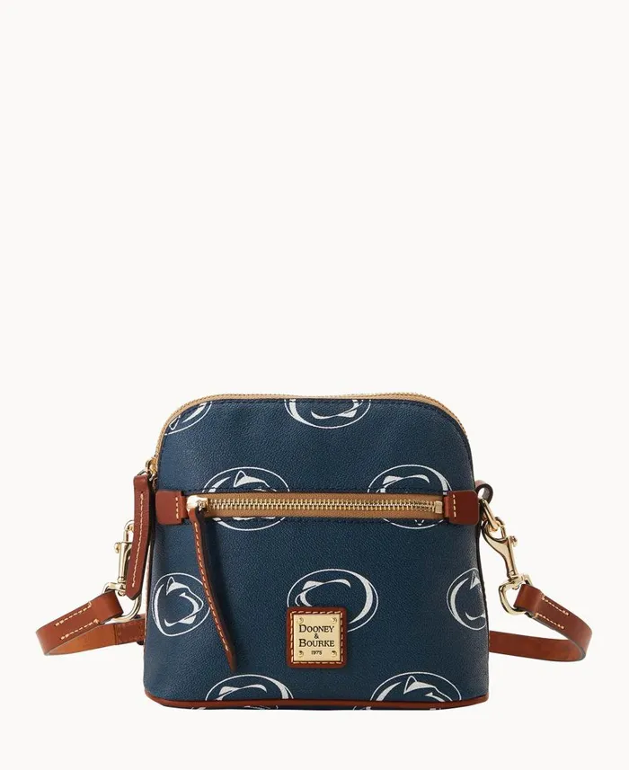 Woman Collegiate Penn State University Domed Crossbody Penn State Dooney and Bourke Crossbodies Woman Collegiate Penn State University Domed Crossbody Penn State Dooney and Bourke Crossbodies