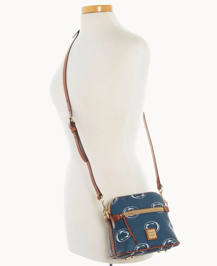 Woman Collegiate Penn State University Domed Crossbody Penn State Dooney and Bourke Crossbodies Woman Collegiate Penn State University Domed Crossbody Penn State Dooney and Bourke Crossbodies