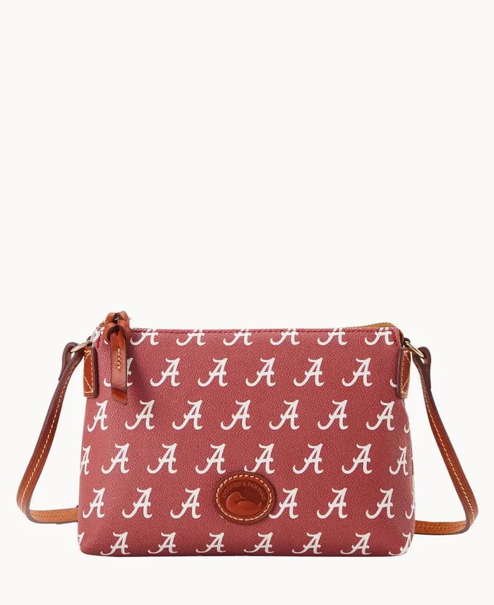 Woman Collegiate University Of Alabama Crossbody Pouchette University Of Alabam Dooney and Bourke Crossbodies