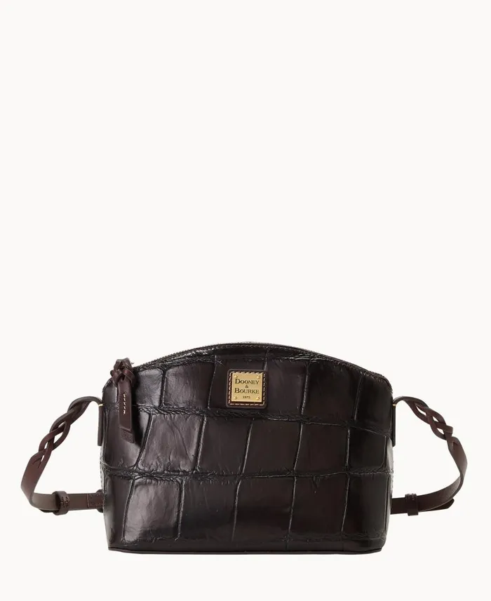 Woman Denison Penny Crossbody Espresso Dooney and Bourke Crossbodies