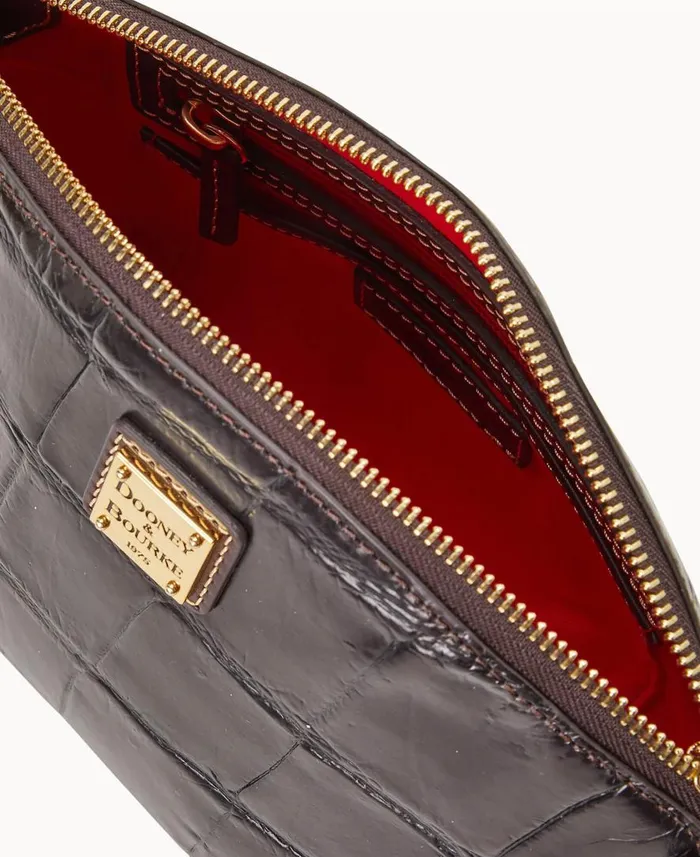 Woman Denison Penny Crossbody Espresso Dooney and Bourke Crossbodies Woman Denison Penny Crossbody Espresso Dooney and Bourke Crossbodies