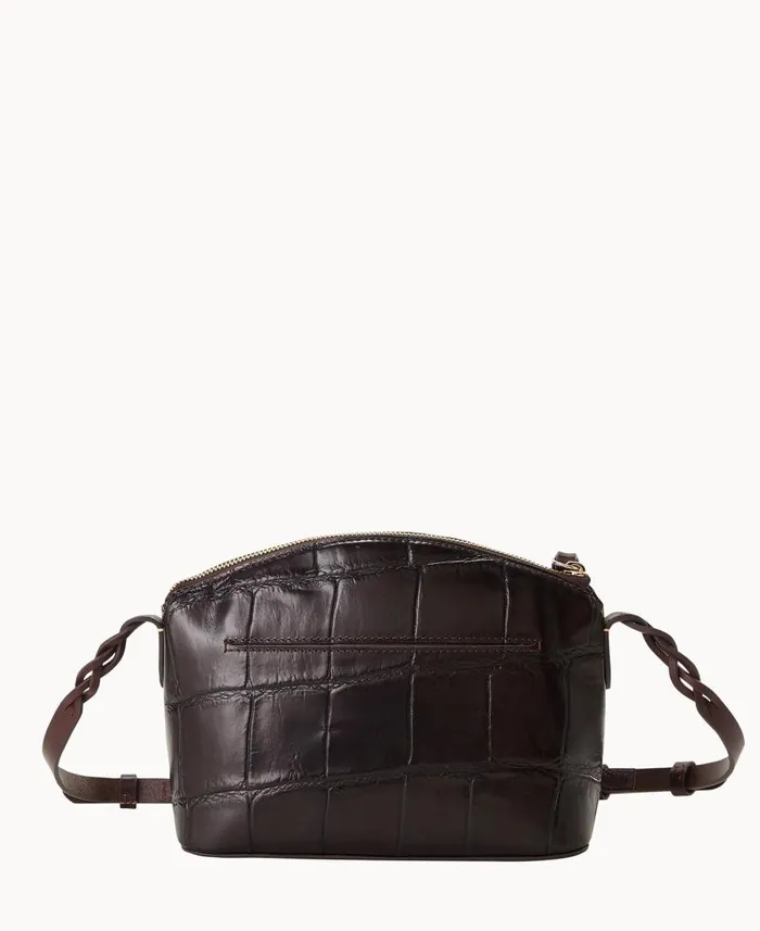 Woman Denison Penny Crossbody Espresso Dooney and Bourke Crossbodies Woman Denison Penny Crossbody Espresso Dooney and Bourke Crossbodies