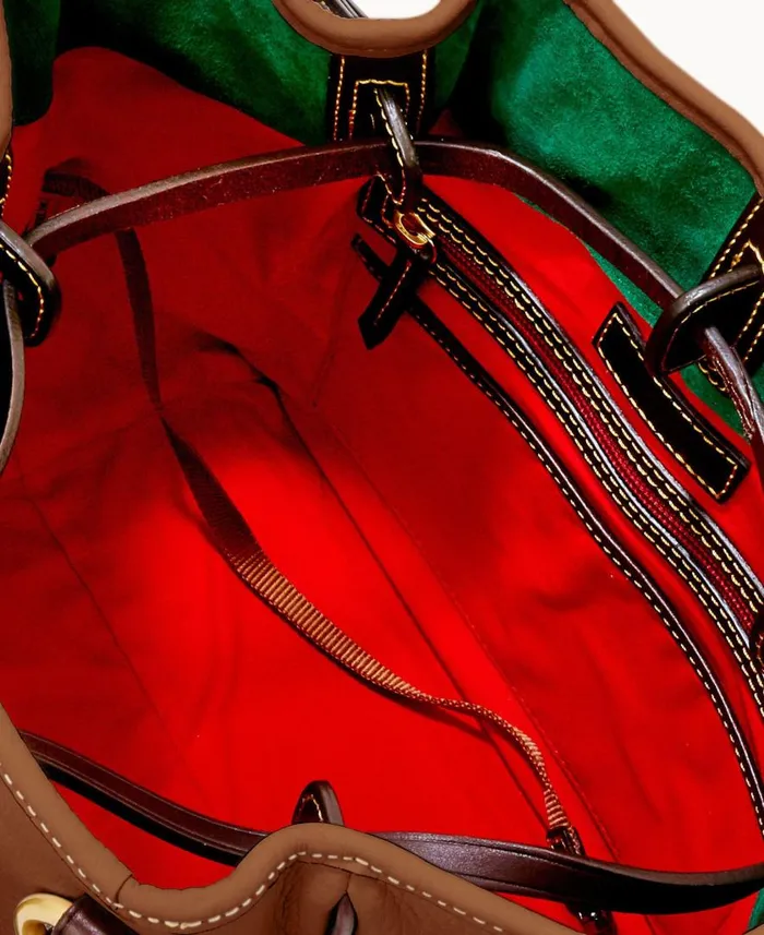 Woman Florentine Buckley Bag Chestnut Dooney and Bourke Satchels Woman Florentine Buckley Bag Chestnut Dooney and Bourke Satchels
