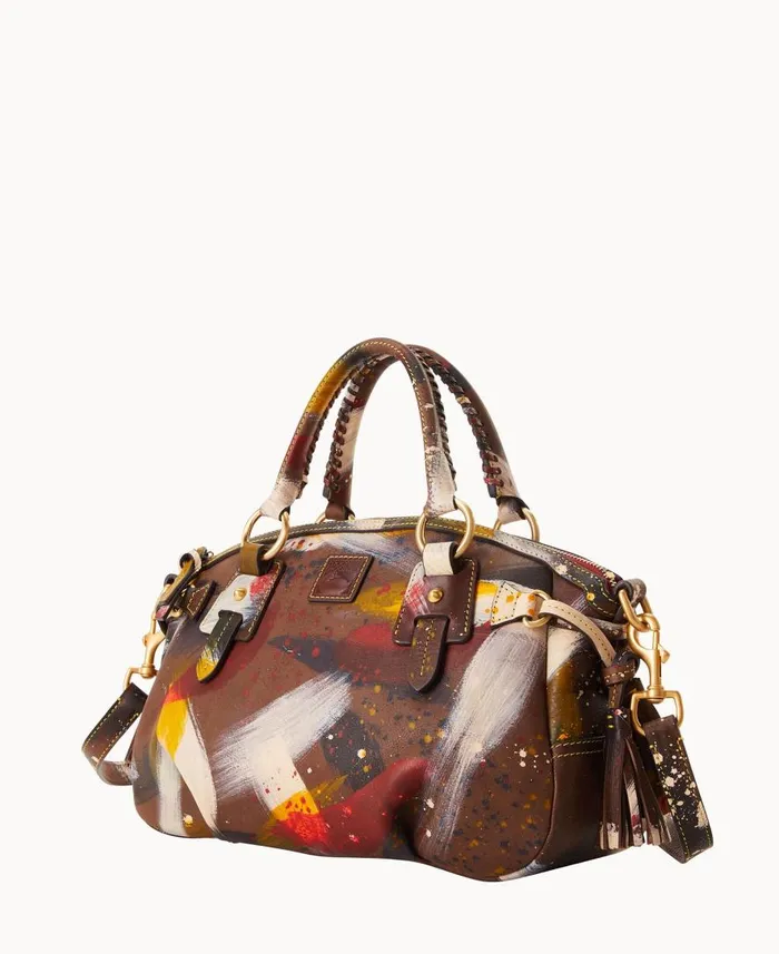 Woman Florentine Dipinta Medium Mail Satchel Brown Tmoro Dooney and Bourke Satchels Woman Florentine Dipinta Medium Mail Satchel Brown Tmoro Dooney and Bourke Satchels