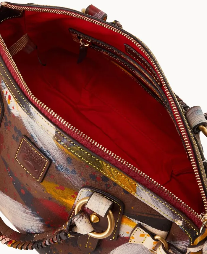 Woman Florentine Dipinta Medium Mail Satchel Brown Tmoro Dooney and Bourke Satchels Woman Florentine Dipinta Medium Mail Satchel Brown Tmoro Dooney and Bourke Satchels