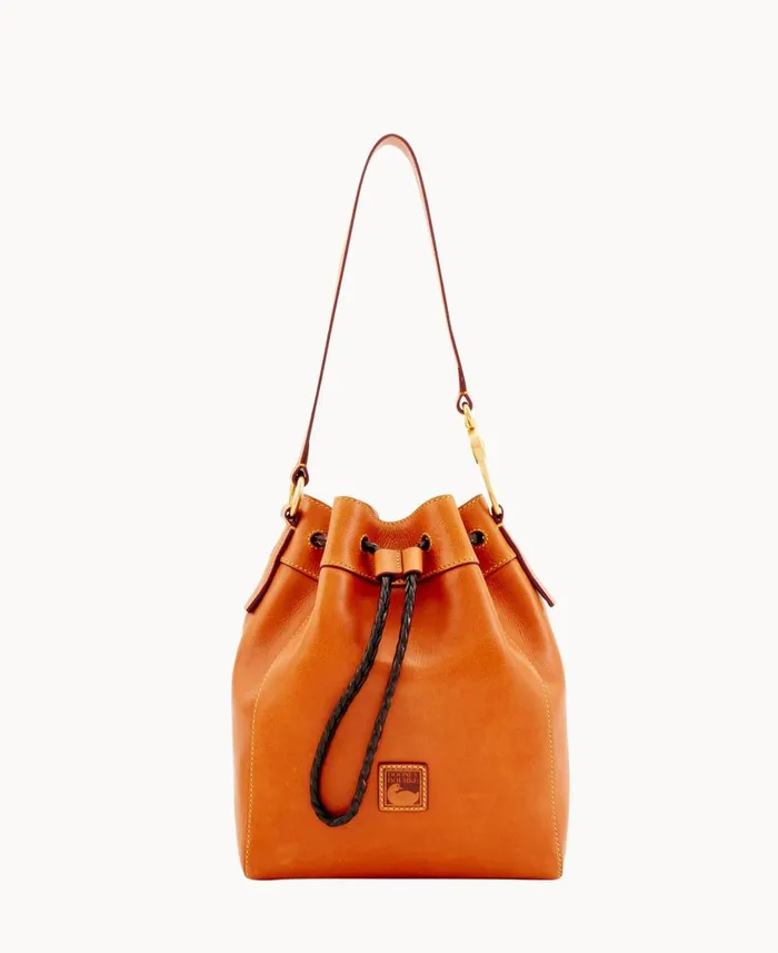 Woman Florentine Hattie Drawstring Natural Dooney and Bourke Shoulder Bags