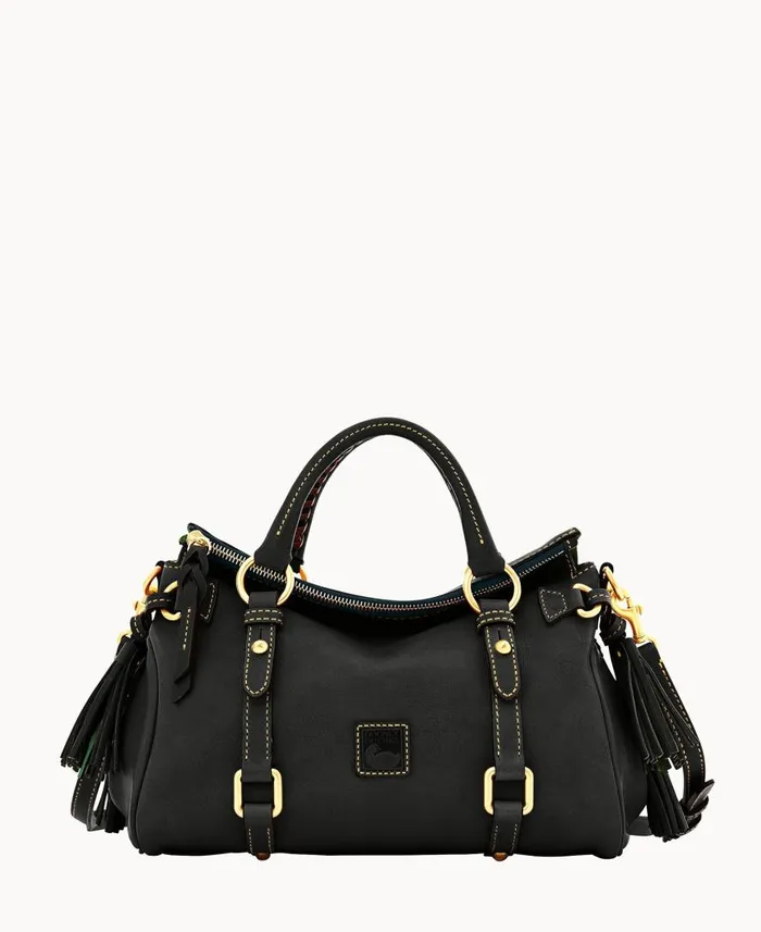 Woman Florentine Mini Satchel Black Black Dooney and Bourke Satchels